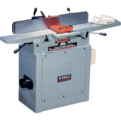 King Canada KC-75FX 6" Industrial Jointers- Spiral cutterhead