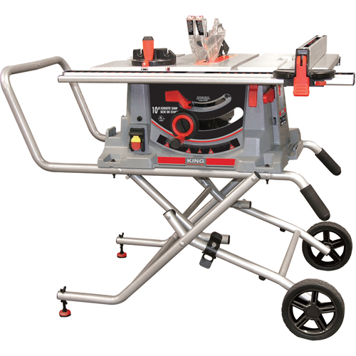 KING CANADA 10" Jobsite Saws With Folding Stand TMA063 (KC5100C