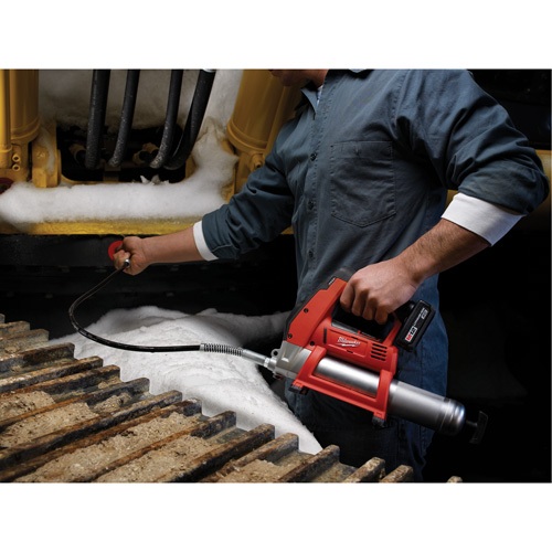 Milwaukee 2446-20 M12 Cordless Grease Gun (Tool Only), Lithium-Ion, 12 V