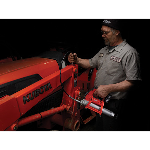 Milwaukee 2446-20 M12 Cordless Grease Gun (Tool Only), Lithium-Ion, 12 V