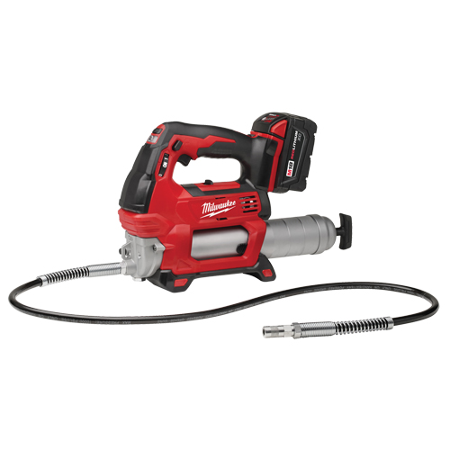 Milwaukee 2646-21CT Ensemble de pistolet graisseur sans fil &agrave; deux vitesses M18, Lithium-ion, 18 V