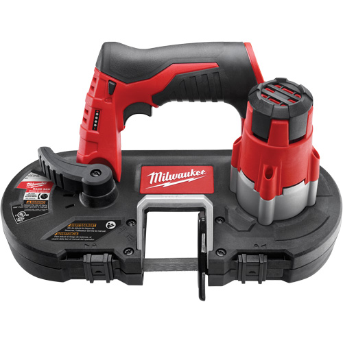 Milwaukee 2429-20 Scie &agrave; ruban sous-compacte sans fil M12 (outil seulement), 12 V, 1-5/8" Capacit&eacute;