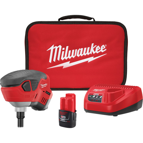 Milwaukee 2458-21 Trousse de cloueuse manuelle sans fil M12 , 12 V, Lithium-ion