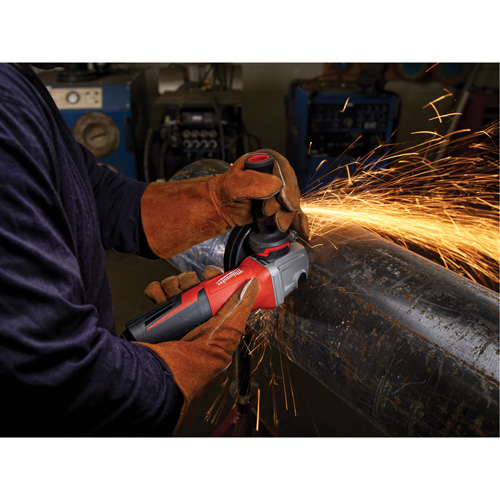 Milwaukee 6161-31 Meuleuse avec interrupteur &agrave; palette sans verrou, 6", 120 V, 13 A, 9000 Tr/min
