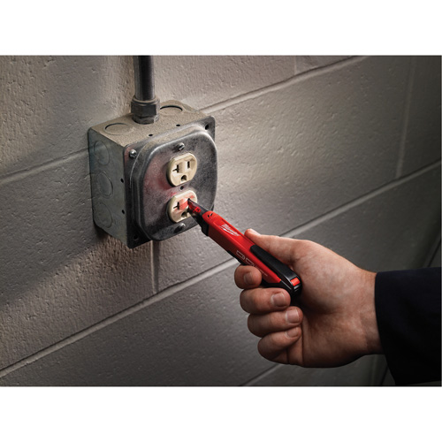 Milwaukee 2200-20 Voltage Detector, 50 - 1000 V, Sound Alert