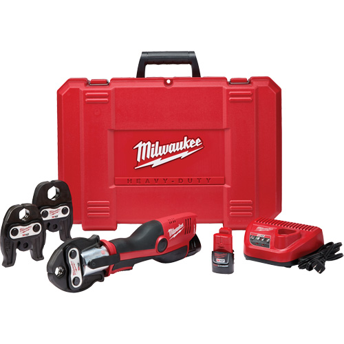 Milwaukee 2473-22 M12 Force Logic Press Tool Kit with Jaws
