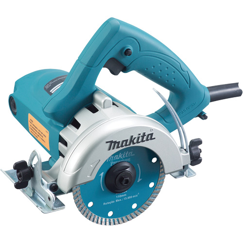 Makita 4100NH2ZX1 Scie &agrave; maçonnerie de coupe &agrave; sec avec 2 lames