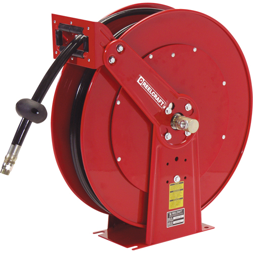 Reelcraft TH88050 OMP D&eacute;vidoirs de tuyaux, Hydraulique, 1/2" x 50', Tuyau double, 2000 PSI