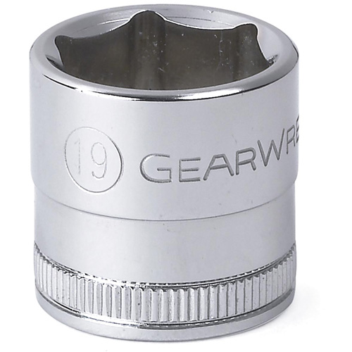 Gearwrench 80550 Jeu d'outils SAE/m&eacute;triques &agrave; 6 pans pour m&eacute;canicien, 57 Mcx, Prise de 3/8", Profond