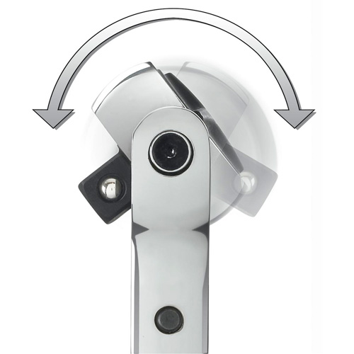 Gearwrench 81223 Jeu de cl&eacute;s &agrave; cliquet rotatives bimat&eacute;riau &agrave; 72 dents