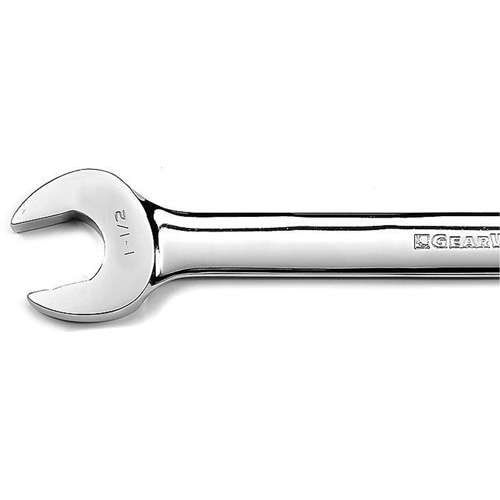 Gearwrench 81750 Cl&eacute; mixte longue &agrave; 12 pans, 12 pans, 1-1/2", Fini Chrome/Poli
