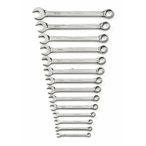 Gearwrench 81925 Jeu de cl&eacute;s &agrave; 6 pans, Combinaison, 14 morceaux, M&eacute;trique