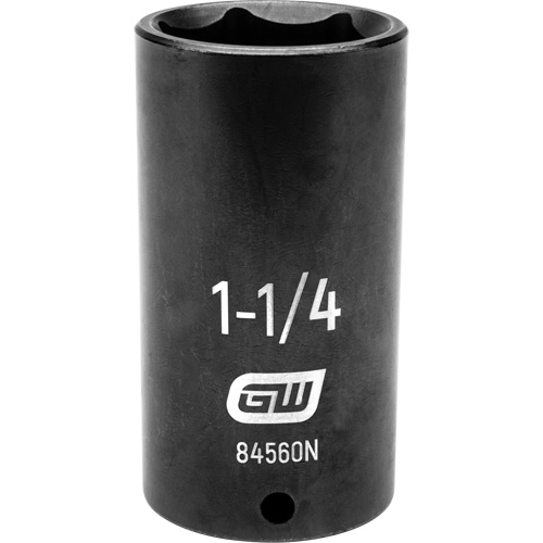 Gearwrench 84560N Douille SAE, Chocs, 1-1/4", Prise 1/2", 6 pans, Profond