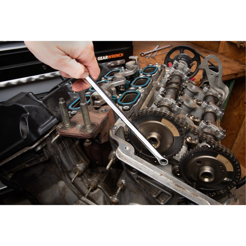 Gearwrench 85998 Jeu de cl&eacute;s SAE &agrave; boîtiers doubles &agrave; 12 pans et 72 dents XL Gearbox, Cl&eacute; polygonale, 9 morceaux, Imp&eacute;rial