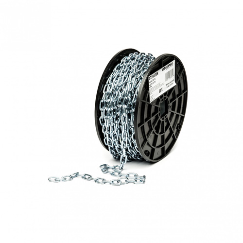 Campbell T0720428N Decorator Chain, Steel, #4 x 90' (27.4 m) L, 70 lbs. (0.035 tons) Load Capacity