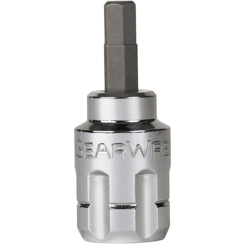 Gearwrench 890040 Jeu de douilles &agrave; embouts SAE/m&eacute;triques Pass-Thru, Hexagonale/Phillips/Fente/Torx, Prise 1/4"/3/8", 39 mrcx