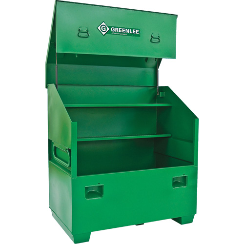 Greenlee 3648 Jobsite Chest, 36" W x 30" D x 48" H, Green
