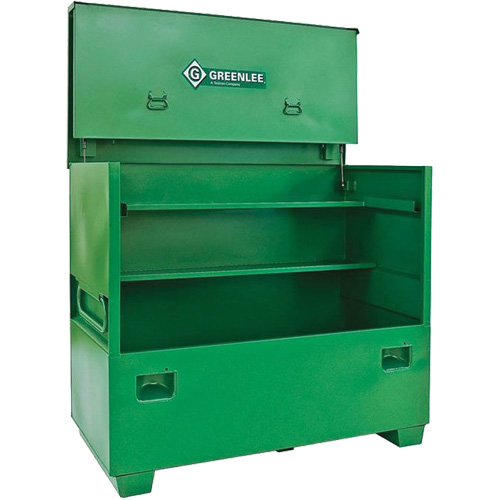 Greenlee 4860 Jobsite Chest, 60" W x 30" D x 48" H, Green