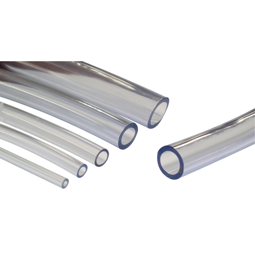 Topring 38.700 Tube, Air/Eau, 1,25" DE x 100' lo, PVC, Transparent, 25 psi @ 20°C