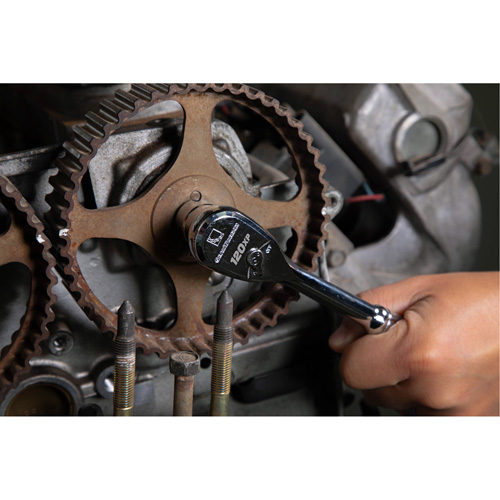 Gearwrench 80550P 6 Point 120XP SAE/Metric Mechanics Tool Set, 56 Pcs, 3/8" Drive Size, Deep