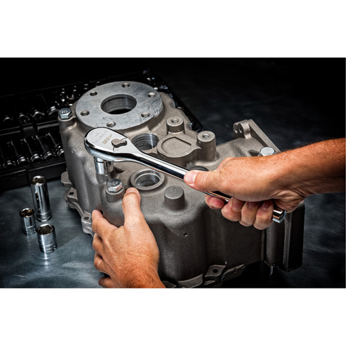 Gearwrench 80700P Jeu d'outils pour m&eacute;canicien &agrave; 6 pans SAE/m&eacute;triques 120XP