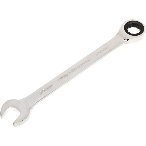 Gearwrench 9130D Cl&eacute; &agrave; cliquet combin&eacute;e &agrave; 72 dents, 12 pans, 30 mm, Fini Chrome/Poli
