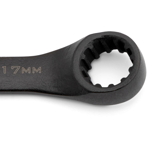 Crescent CX6RWM7 X6 Black Oxide Spline Ratcheting Wrench Set, Combination/Open-Ended, 7 Pieces, Metric