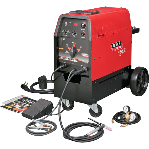 Lincoln Electric K2535-2 Precision TIG&reg; 225 Ready-Pak&reg; Pkg. With Cart