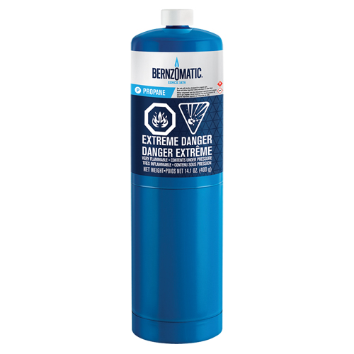 Bernzomatic 304184 Bouteille de propane de 14,1 oz, Propane