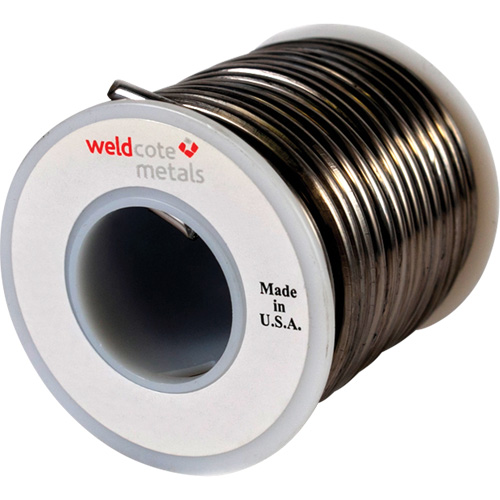 Weldcote Metals 955332X1SP Common Solder, Lead-Free, 95% Tin 5% Antimony, Solid Core, 0.09375" Dia.