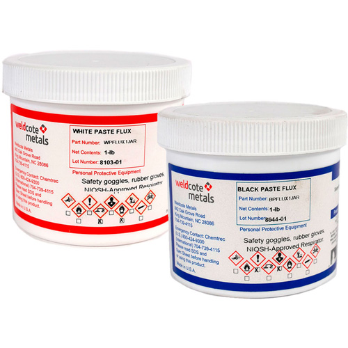Weldcote Metals BPFLUX5JAR Black Paste Brazing Flux