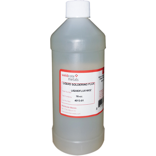 Weldcote Metals LIQUIDFLUX160Z Flux liquide pour soudure tout usage