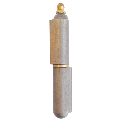 NMT Systems PS150SPGF Weld-On Hinge, 0.787" Dia. x 5.906" L, Mild Steel w/Fixed Steel Pin