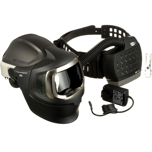 3M 7100262933 Adflo Powered Air Purifying Respirator, Welding Helmet, Lithium-Ion Battery