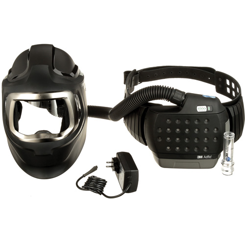 3M 7100262933 Adflo Powered Air Purifying Respirator, Welding Helmet, Lithium-Ion Battery
