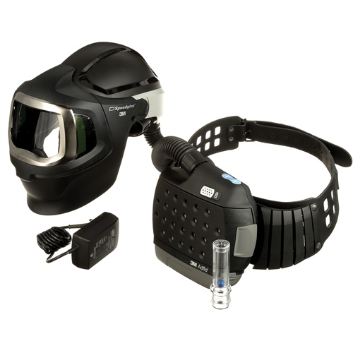 3M 7100262933 Adflo Powered Air Purifying Respirator, Welding Helmet, Lithium-Ion Battery