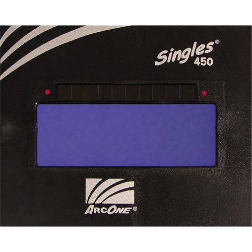 Walter Surface Technologies S450-12 ArcOne&reg; Singles&reg; High Definition Auto-Darkening Welding Lens, 5" W x 4" H Viewing Area, For Use With ArcOne&reg;