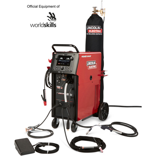 Lincoln Electric K4934-1 Machine &agrave; souder d'enseignement avanc&eacute; On-Pak Power Wave 300C, 208 V/230 V/380 V/415 V/460 V/575 V, 1 Ph/3 Ph, 50/60 Hz