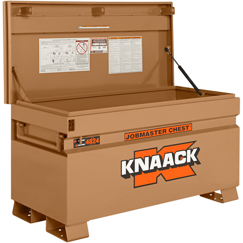 Knaack 4824 Coffre Jobmaster, 48" x 24" x 28-1/8", Acier, Beige