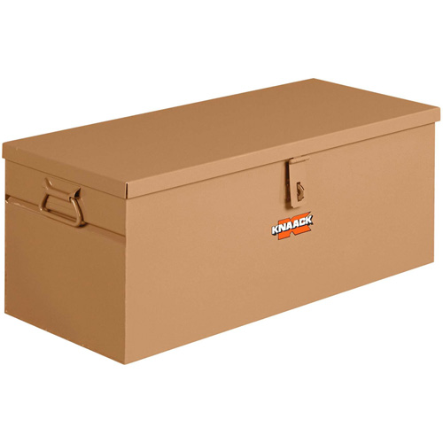 Knaack 28 Hand Held Tool Box, 28" x 12" x 12", Steel, Tan