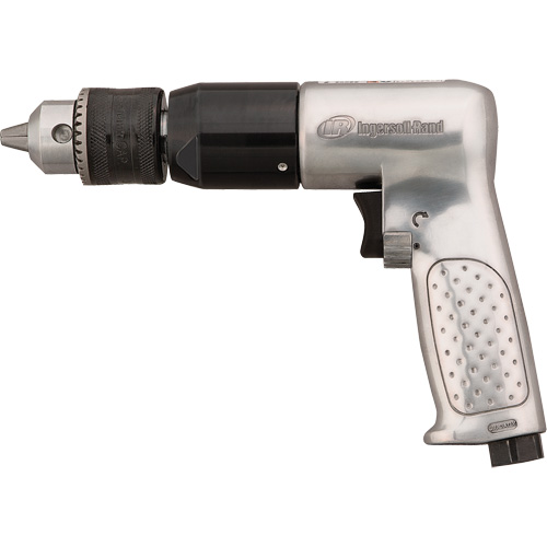 Ingersoll Rand 7803RA Perceuse pneumatique r&eacute;versible, 4 pi³/min, 1/4" NPTF, 94 dBA, 1/2" mandrin, Avec cl&eacute;
