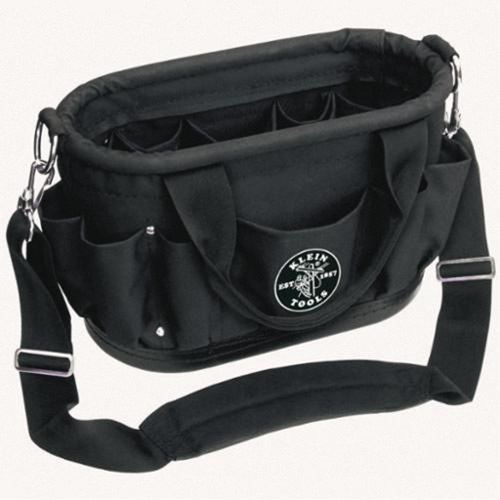 Klein Tools 58888 Sac &agrave; outils, Polyester, 12 pochettes, Noir