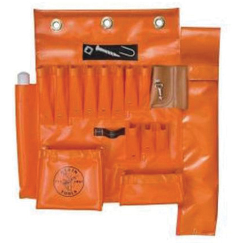 Klein Tools 51829MHS Aerial Apron with Hot Stick Pocket and Magnet