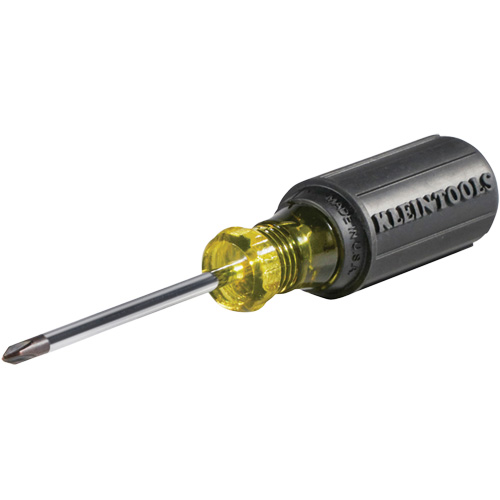 Klein Tools 603-3 Tournevis Phillips, #1, 6-3/4" l, Prise Coussin&eacute;e