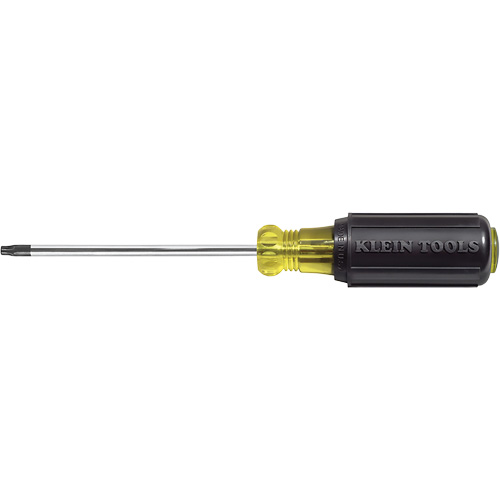 Klein Tools 19543 Tournevis Klein a/manche caoutchout&eacute;-Tournevis Torx &agrave; tige ronde