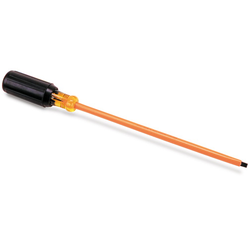 Klein Tools 601-7-INS Insulated, Slot Cabinet Tip Screwdrivers