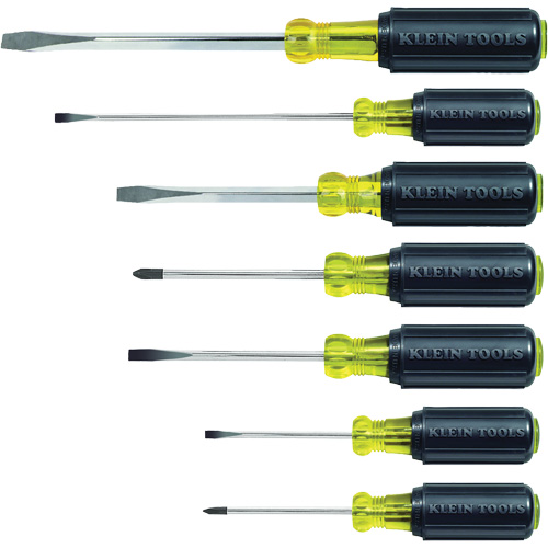 Klein Tools 85076 Screwdriver Set, 7 Pcs.