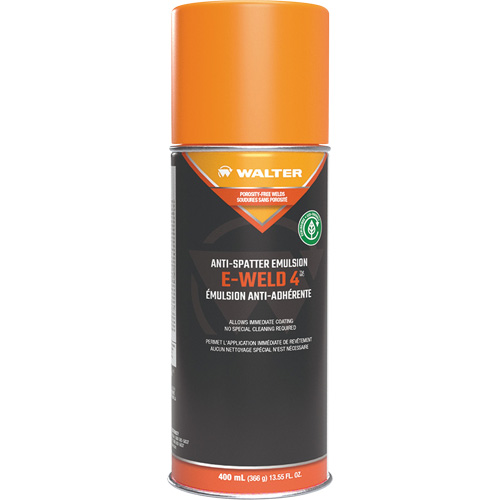 Walter Surface Technologies 53F402 E-Weld 4 Premium Anti-Spatter Emulsion, Aerosol
