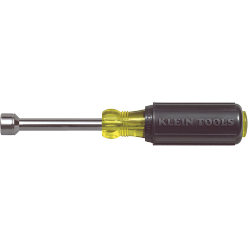 Klein Tools 630-11MM Metric Nut Driver, 11 mm Drive, 7-31/100" L, Non Magnetic