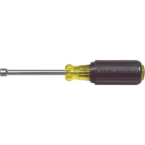 Klein Tools 630-5MM Metric Nut Driver, 5 mm Drive, 6-3/4" L, Non Magnetic